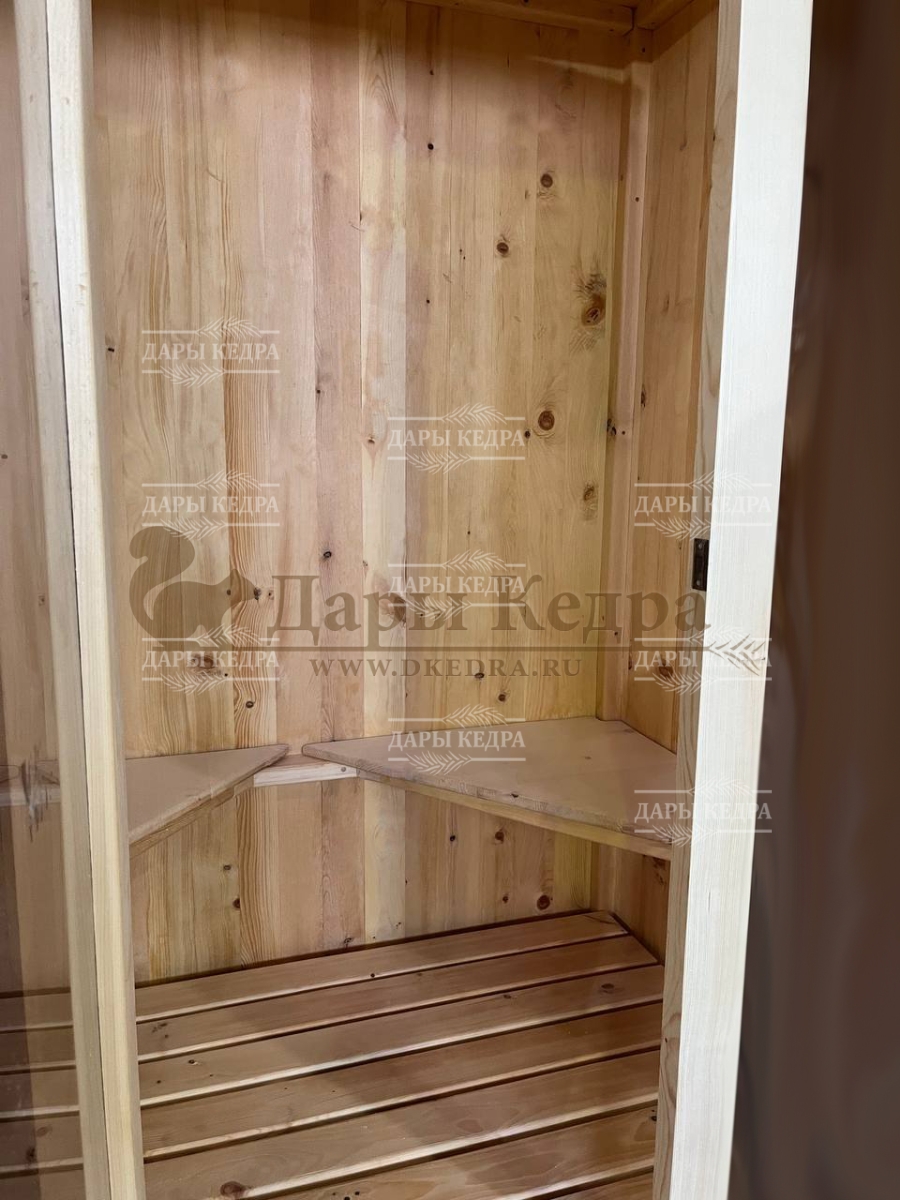 Деревянная квадратная душевая кабина из кедра